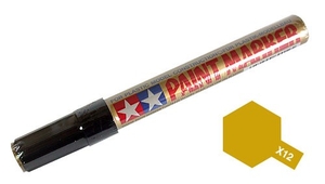 Paint Marker X12 Gold Leaf (Gloss) - 89012-paints-and-accessories-Hobbycorner