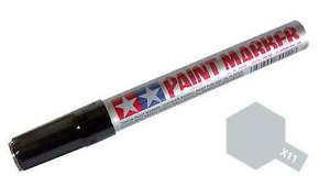Paint Marker X11 Chrome Silver (Gloss) - 89011-paints-and-accessories-Hobbycorner
