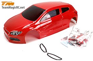 1/10 Touring / Drift -  195mm -  Painted -  no holes -  SRC Red -  503368RA -  503368RA-rc---cars-and-trucks-Hobbycorner