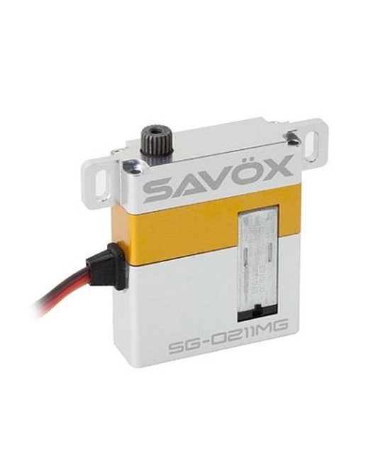 avox SG-0211MG Thin Glider Wing Servo, 0.13sec, 8kg @6v 29g 30x36x10mm