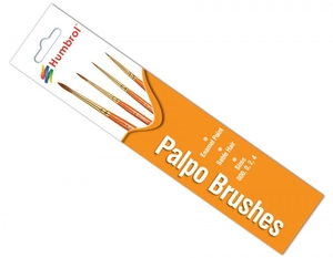 Palpo Brush Pack - Size 000/0/2/4-paints-and-accessories-Hobbycorner