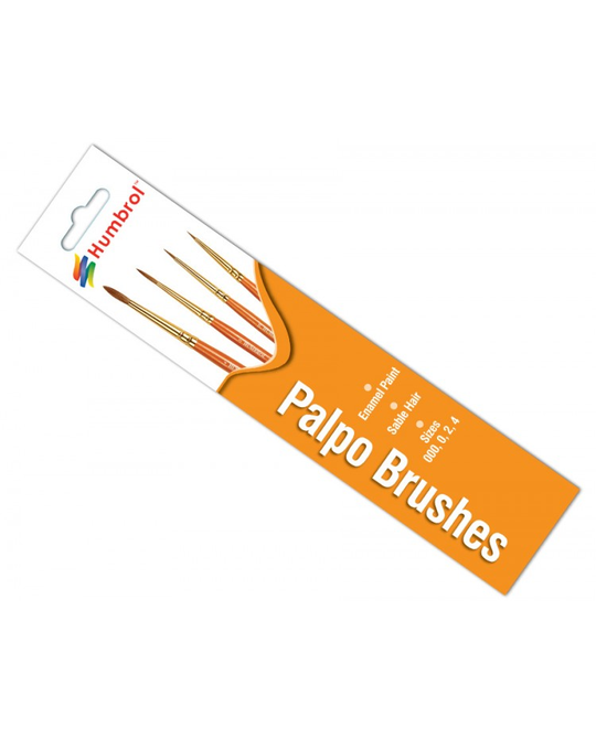 Palpo Brush Pack - Size 000/0/2/4