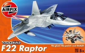 Airfix QUICK BUILD F22 Raptor-model-kits-Hobbycorner