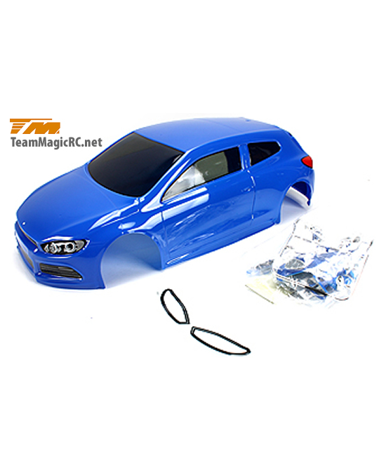 1/10 Touring / Drift -  195mm -  Painted -  no holes -  SRC Blue -  503368BA -  503368BA