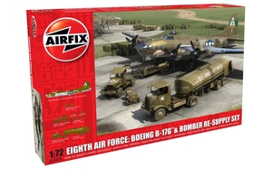 Eighth Air Force: Boeing B-17G™ & Bomber Re-supply Set 1/72-model-kits-Hobbycorner