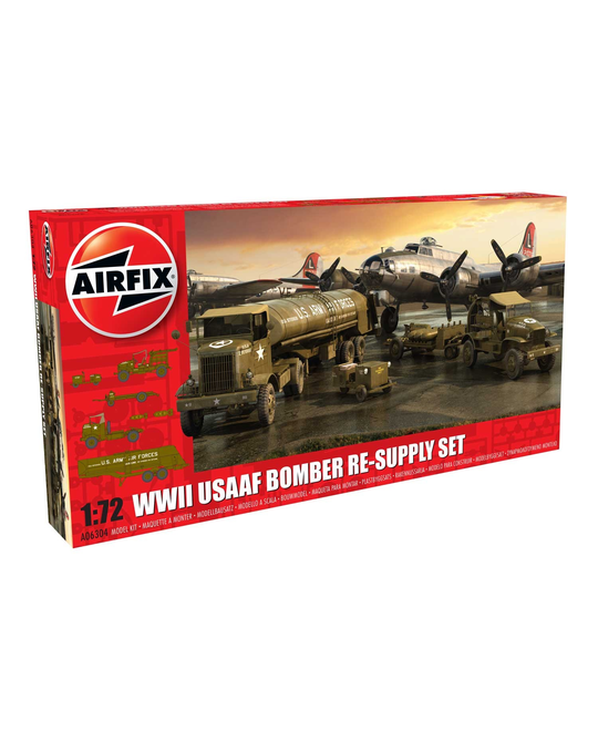 WWII USAAF 8th Air Force Bomber Resupply Set 1/72