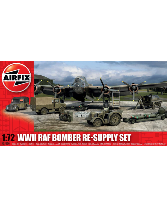 WWII RAF Bomber Re-supply Set 1/72