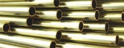 Brass Round Tube 1/4 (6.35mm) x 910mm -building-materials-Hobbycorner