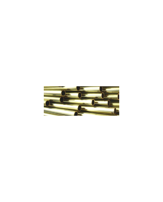 Brass Round Tube 1/4 (6.35mm) x 910mm 