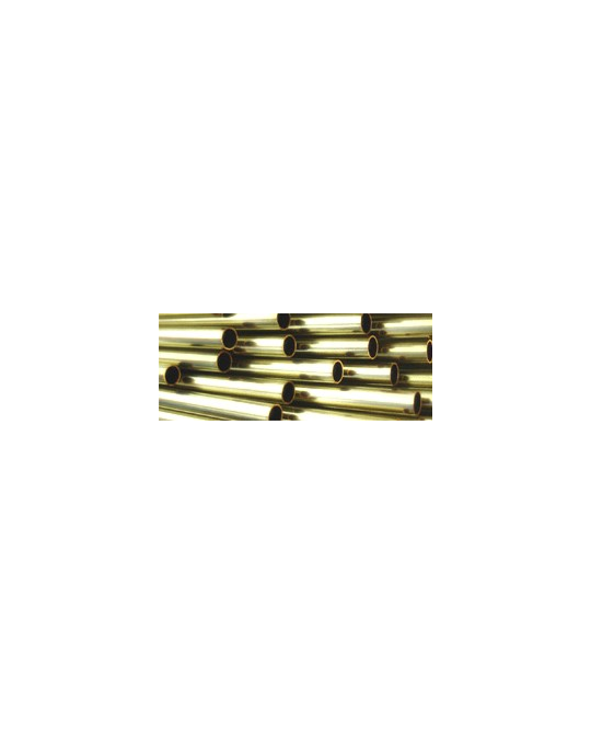 Brass Round Tube 1/4 (6.35mm) x 910mm 