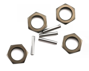 Wheel Nuts & Pins (4ea) 8B,8T-rc---cars-and-trucks-Hobbycorner