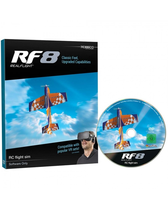 Realflight Flight Simulator RF-8 Software Only