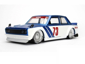 1/24 JDM 1973 Datsun 510 - Blue-model-kits-Hobbycorner