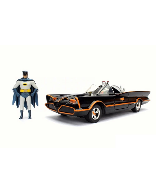 1/24 1966 Classic Batmobile with Batman & Robin