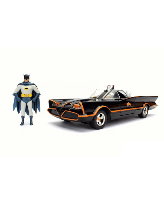 1/24 1966 Classic Batmobile with Batman & Robin