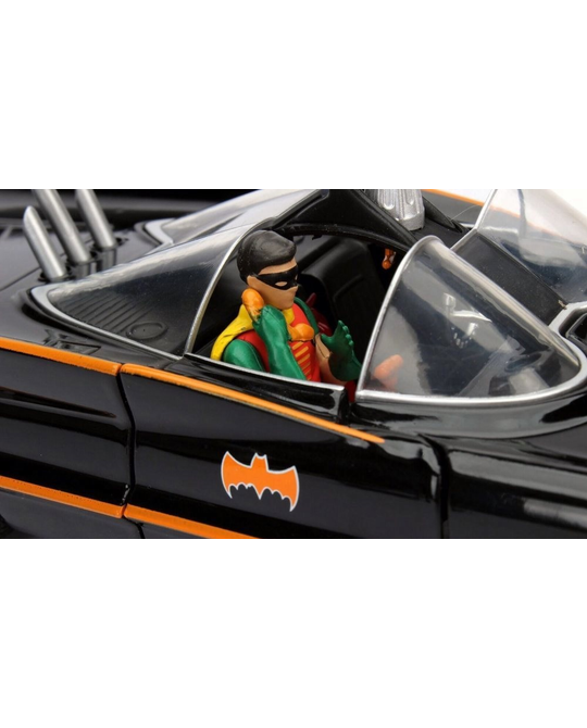 1/24 1966 Classic Batmobile with Batman & Robin Model KitsMetal Kits