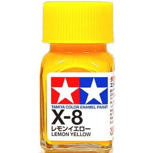 X8 Enamel Lemon Yellow - 8008-paints-and-accessories-Hobbycorner