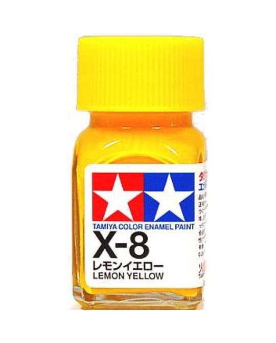 X8 Enamel Lemon Yellow - 8008