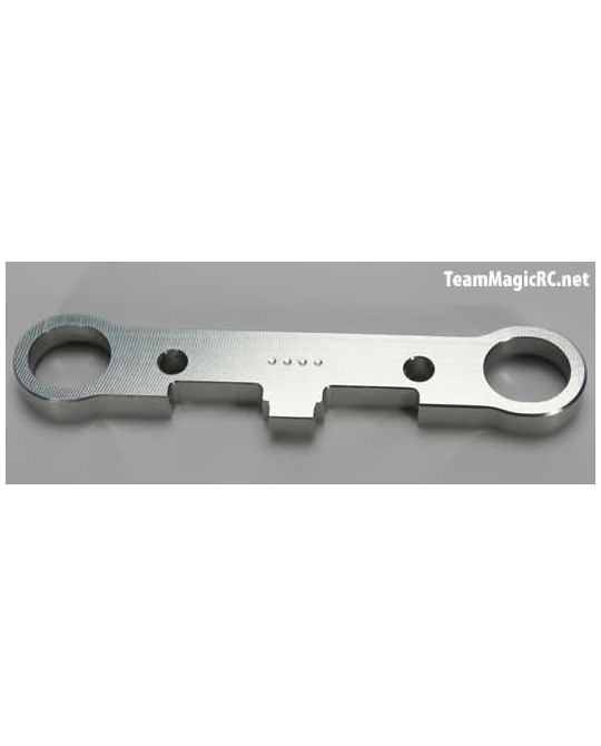 M8JS/JR -  Aluminum 7075 -  Rear Lower Rear (3° and 4° Toe) Hinge Pin Plate -  560506