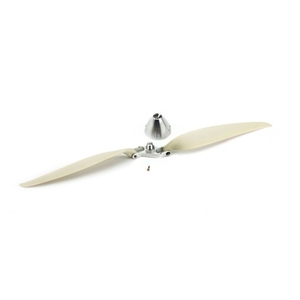 14 x 8 Folding Prop w/Aluminum Spinner, 40mm - EFLP14080FA-rc-gliders-and-planes-Hobbycorner