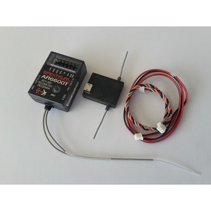 6 Ch Air Telemetry Receiver with Remote RX-radio-gear-Hobbycorner
