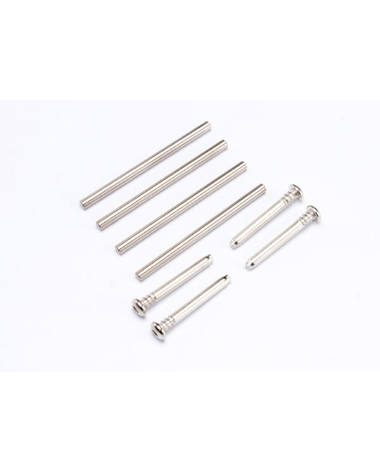 Suspension pin set, complete (front and rear)