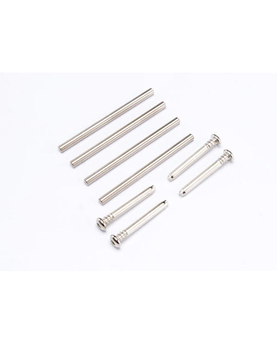 Suspension pin set, complete (front and rear)