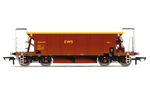 YGB 'Seacow' Bogie Ballast Hopper Wagon, EWS - Era 9 - R 6846-trains-Hobbycorner