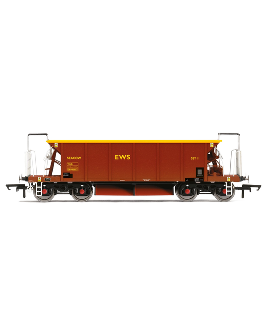 YGB 'Seacow' Bogie Ballast Hopper Wagon, EWS - Era 9 - R 6846