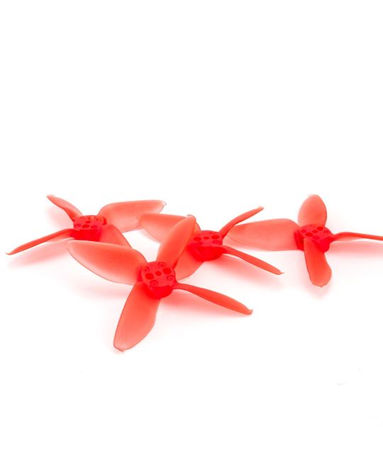 MICRO 2 INCH PROPELLER 6 CW + 6 CCW - Frost Red