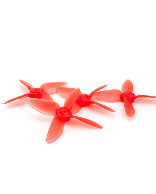 MICRO 2 INCH PROPELLER 6 CW + 6 CCW - Frost Red