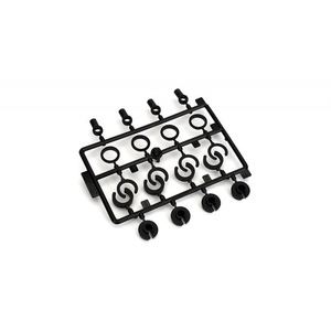 Shock End, Spr Cup, Spr Clip Set: 1:10 2wd All - ECX1038-rc---cars-and-trucks-Hobbycorner