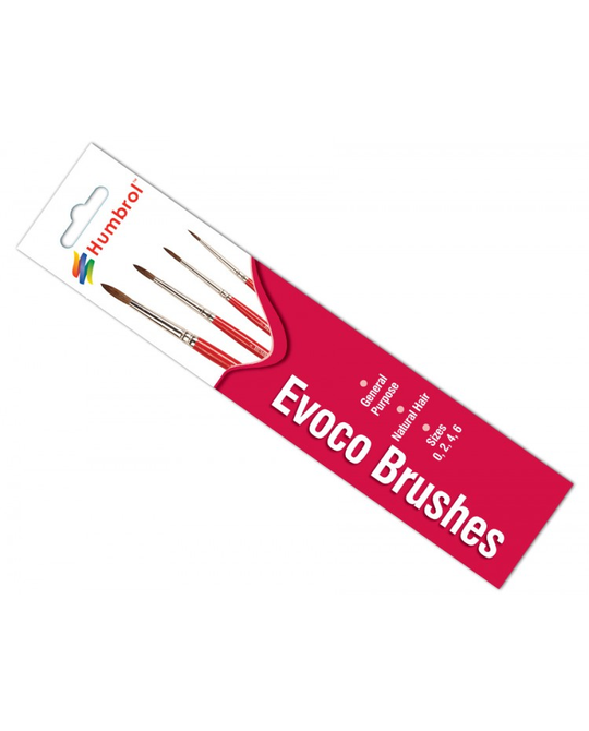 Evoco Brush Pack - Size 0/2/4/6