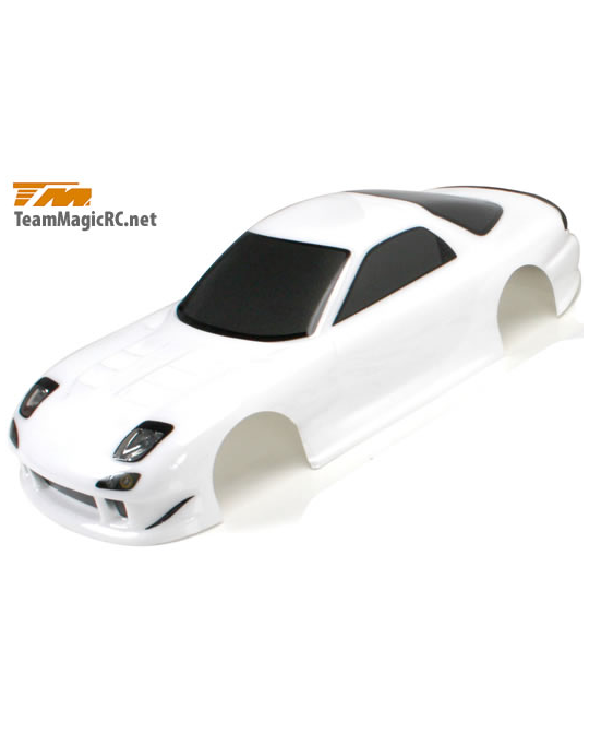 1/10 Touring / Drift -  190mm -  Painted -  no holes -  RX7 White -  503321WA -  503321WA