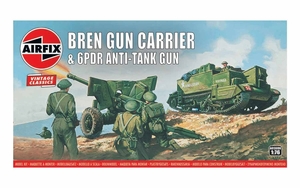 Vintage Classics - Bren Gun Carrier & 6pdr Anti-Tank Gun-model-kits-Hobbycorner