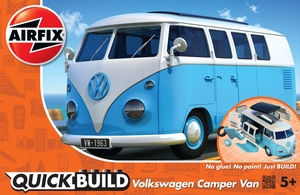 QUICK BUILD VW Camper Van blue-model-kits-Hobbycorner