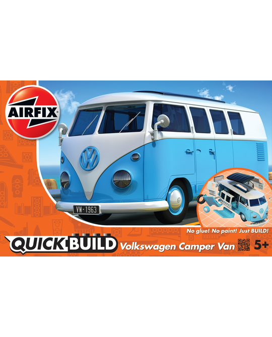 QUICK BUILD VW Camper Van blue