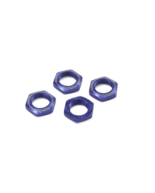 Wheel Nut (Blue/4pcs/for Serration) - IFW472BL