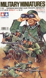 1/35 German Machine Gun Troops - 35038