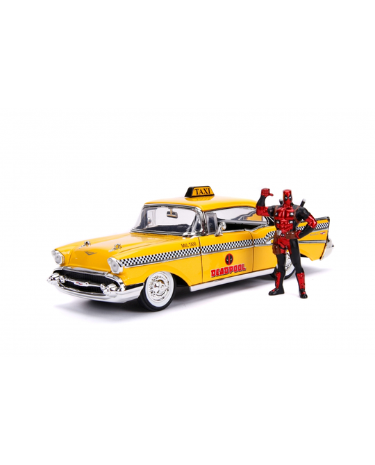 1/24 Deadpool and 1957 Chevy Bel Air