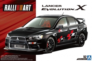 1/24 Ralliart CZ4A Lancer Evolution X '07(MITSUBISHI)-model-kits-Hobbycorner