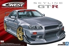 1/24 C-West BNR34 Skyline GT-R '02 (NISSAN)