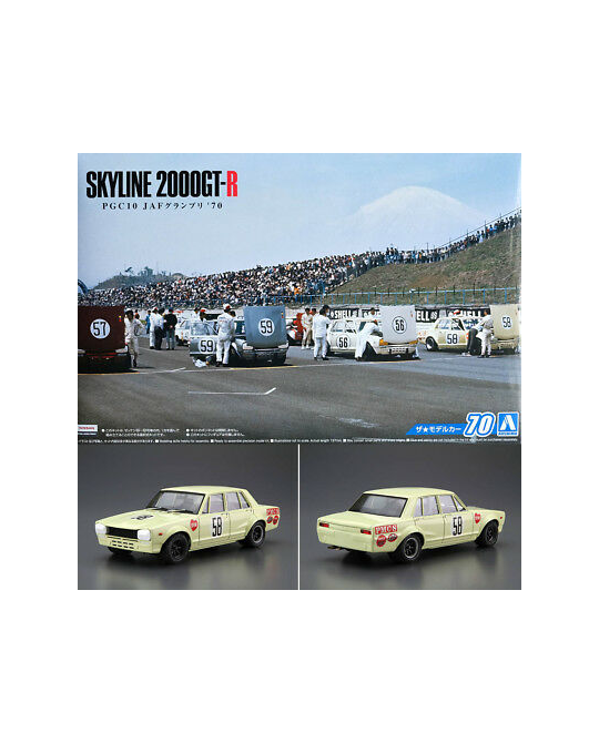 1/24 Nissan PGC10 Skyline 2000GT-R JAF GRAND PRIX '70