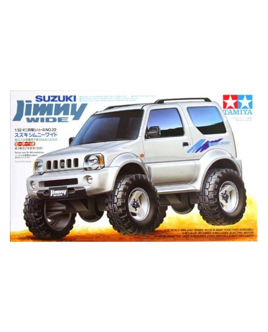 Mini 4WD 1/32 Suzuki Jimny Wide 