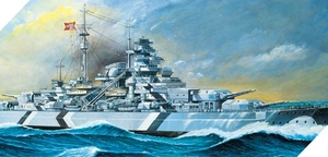 1/350 Bismarck - 14109-model-kits-Hobbycorner