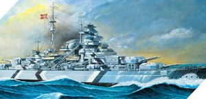 1/350 Bismarck - 14109-model-kits-Hobbycorner