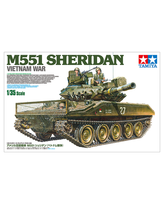 1/35 U.S. Airborne Tank M551 Sheridan (Vietnam War)