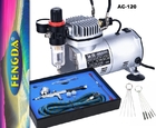 Mini Compressor with gun and tools