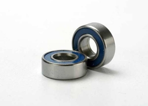 5116 - Ball Bearings, Blue Rubber Sealed (5X11X4mm) (2)-rc---cars-and-trucks-Hobbycorner