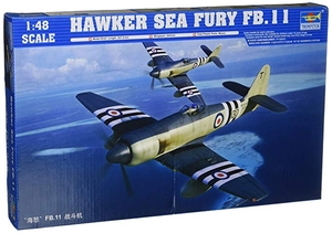 1/48 Hawker Sea Fury FB11 Fighter - 6-2844-model-kits-Hobbycorner